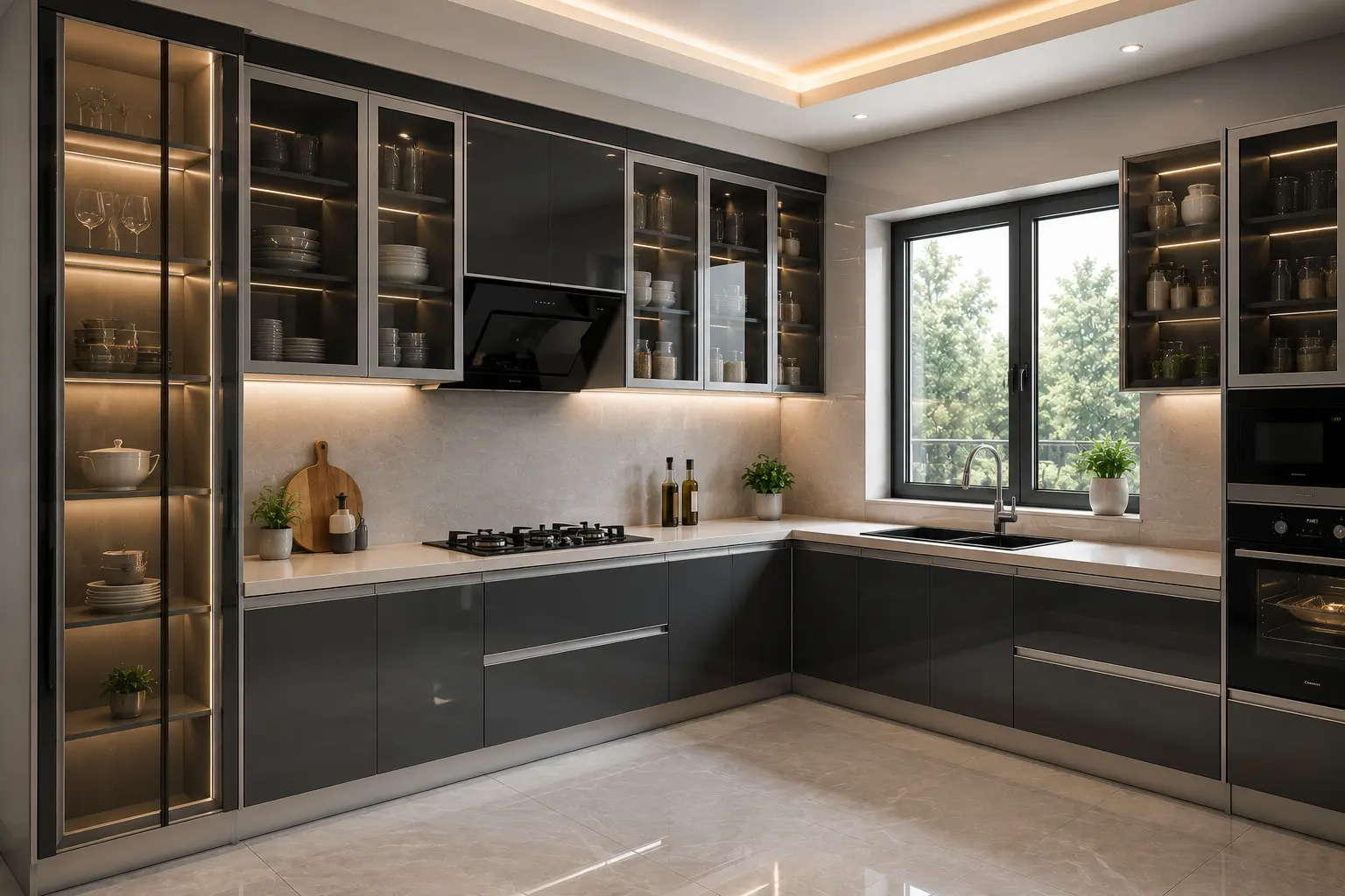 kitchen cabinets designs in pakistan