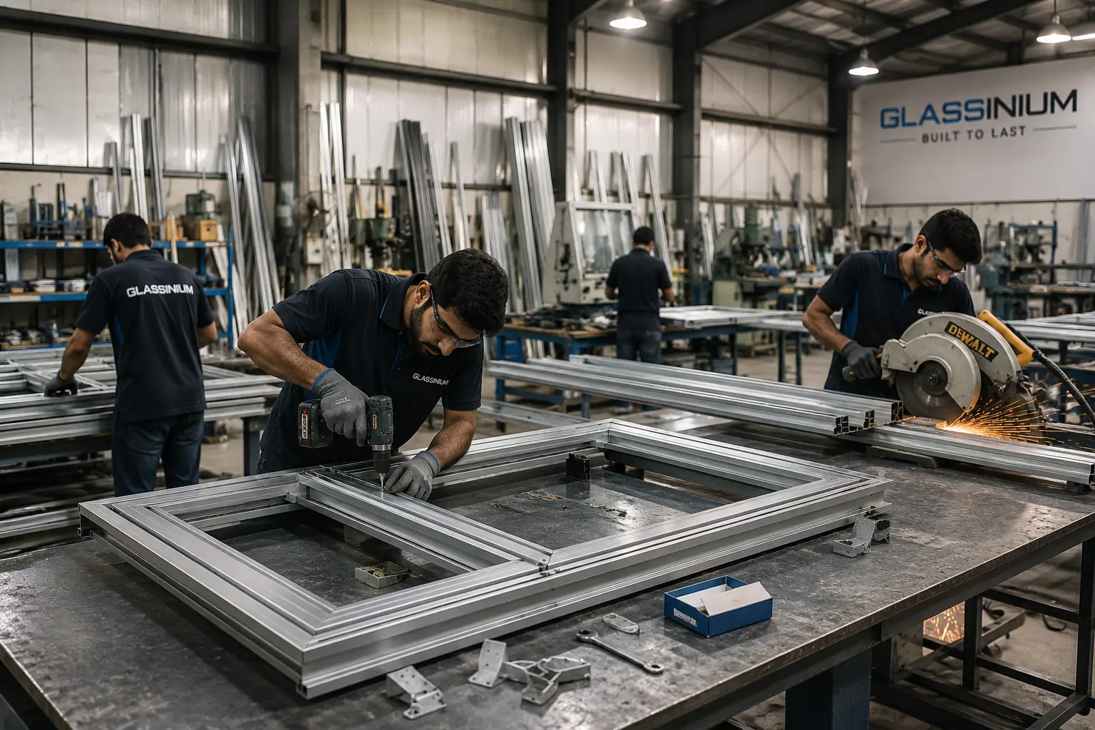 Aluminium fabrication services in lahore 