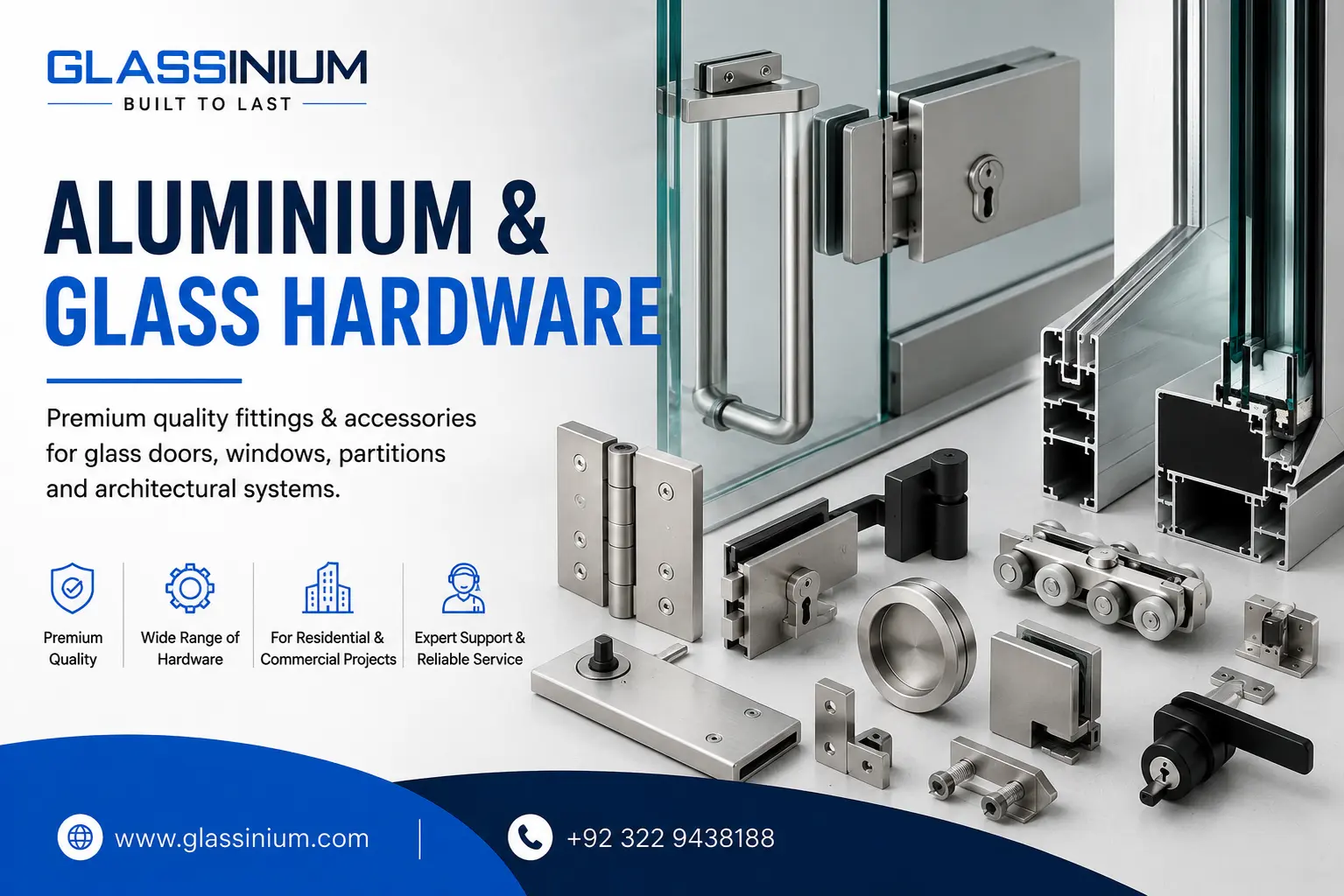 Aluminium & Glass Hardware