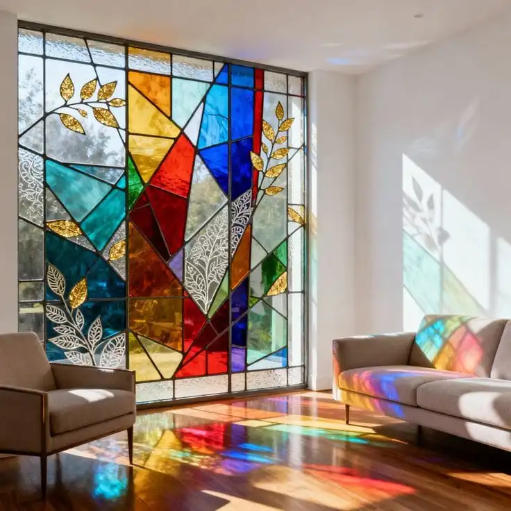 Stained glass window designs for home