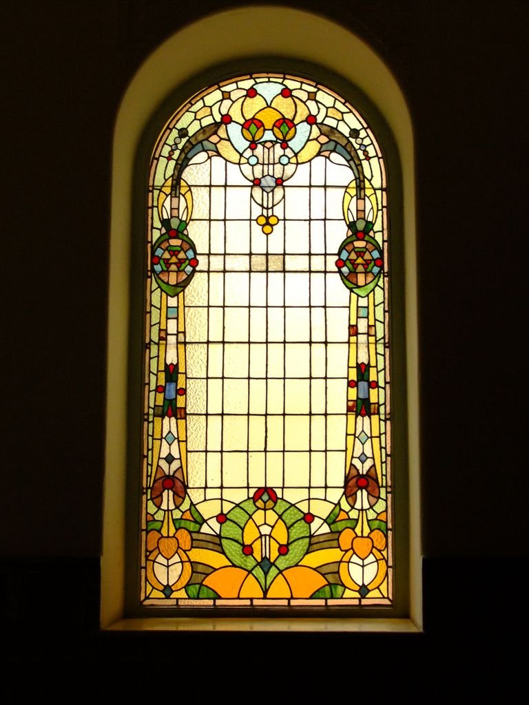Stained glass window designs