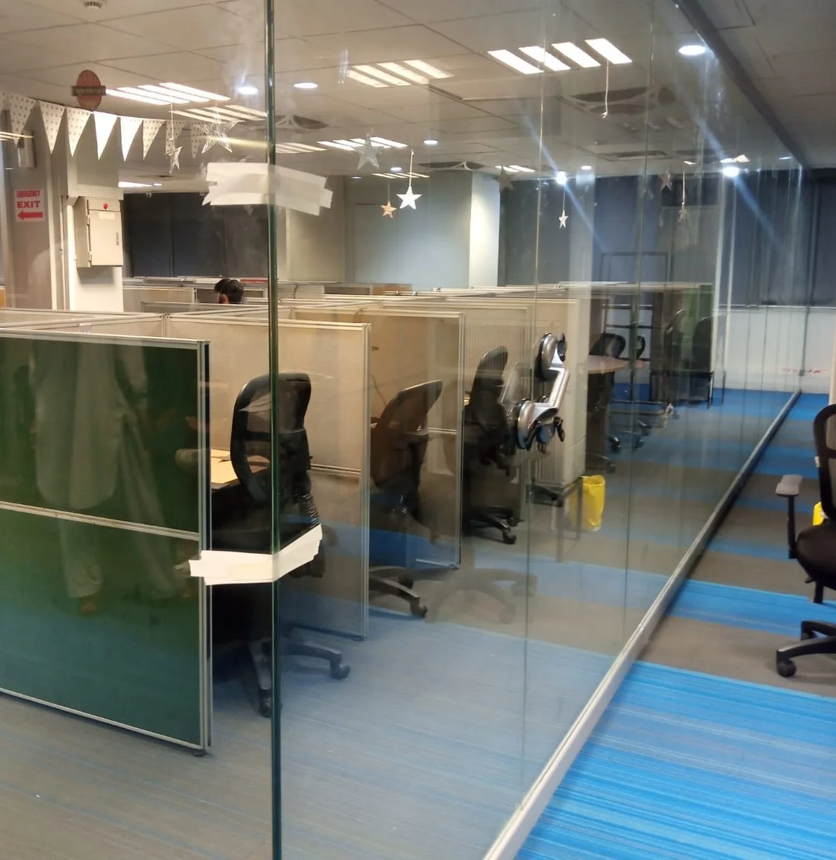Glass Partition for Office
