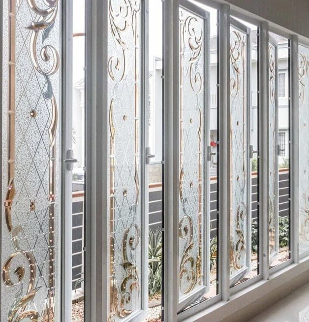 Front glass design for home Front glass design for home