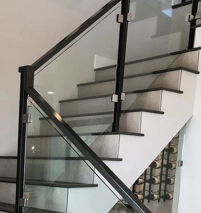 Glass Railing for stairs