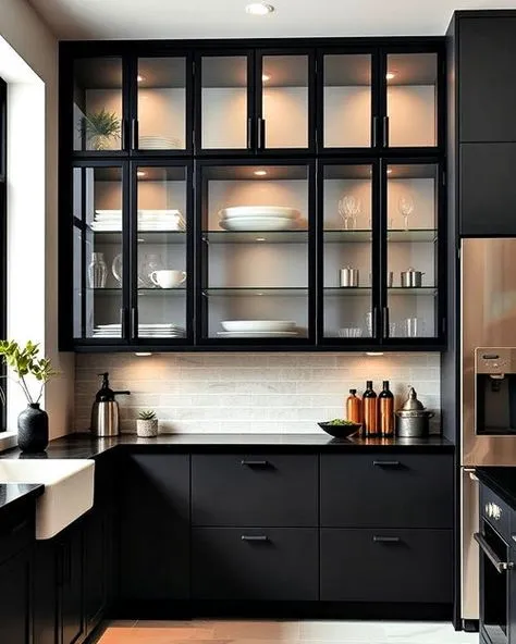Kitchen Wardrobe Cabinets Lahore | Glassinium