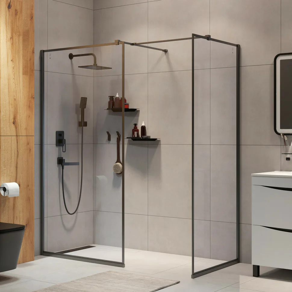 Affordable custom glass shower cabin installation in Pakistan with tempered safety glass and premium fittings.