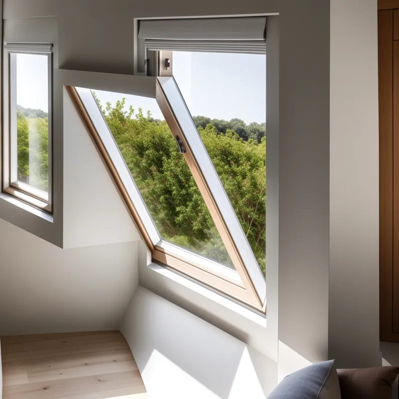 Aluminium thermal break windows installed in a modern home in Lahore with energy-efficient insulated frames.