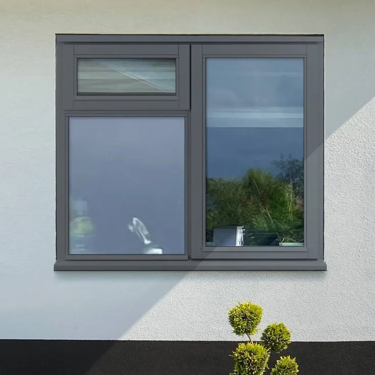 Modern window system with premium aluminium frame installed in a residential kitchen in Lahore