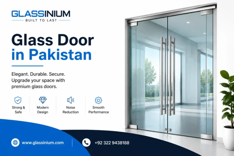Glass Door in Pakistan